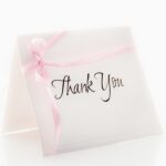 Thank You Notes for 7th Birthday Party