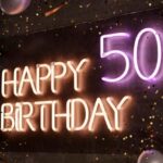 Letter to Parents From Child on Their 50th Birthday